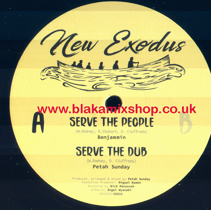 12" Serve The People/Horns Driver BENJAMMIN/I-TAL SOUP