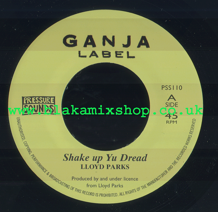 7" Shake Up Yu Dread/Dubwise LLOYDS PARKS