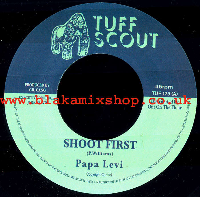 7" Shoot First/Dub- PAPA LEVI