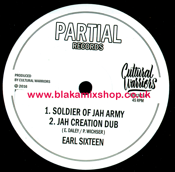 12" Soldier Of Jah Army [4 Mixes] EARL SIXTEEN