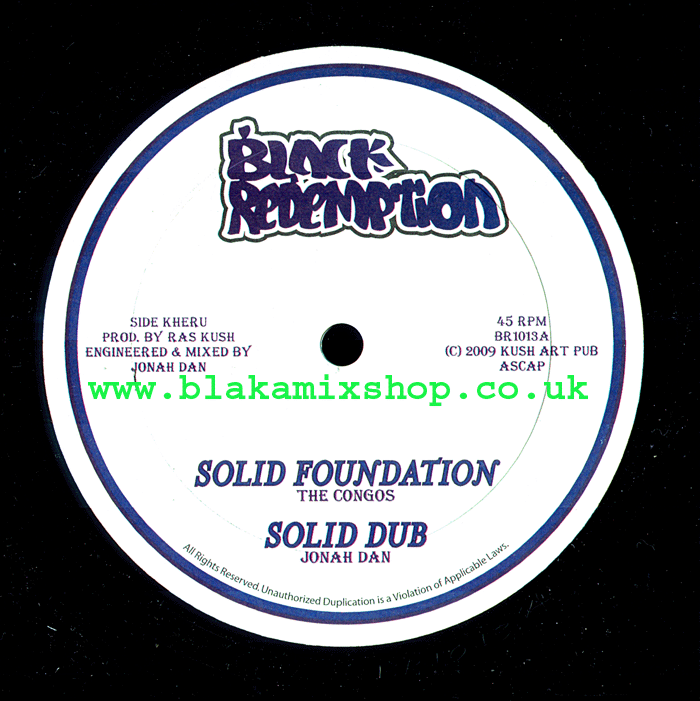 10" Solid Foundation 4 Mixes THE CONGOS