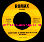 7" Something Is Wrong With A Nation/Version MAX ROMEO