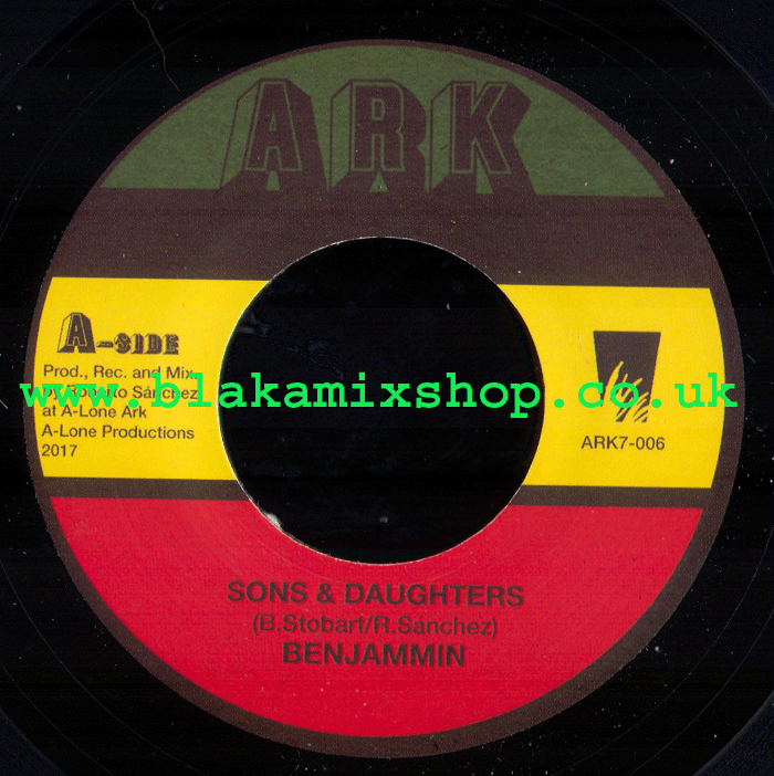 7" Sons & Daugthers/Dub Version- BENJAMMIN