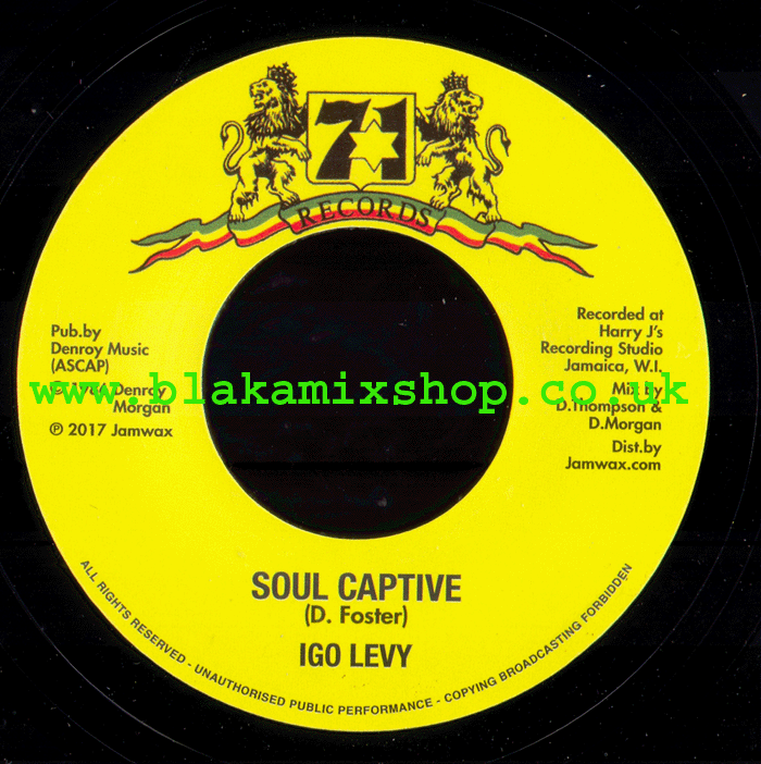 7" Soul Captive/Version IGO LEVY