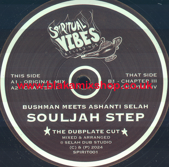 12" Souljah Step [4 Mixes]- BUSHMAN meets ASHANTI SELAH