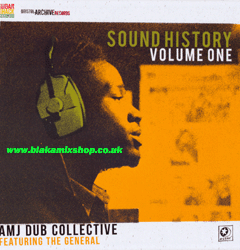 12" Sound History Vol. 1 AMJ DUB COLLECTIVE feat. THE GENERAL