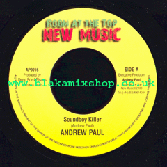 7" Soundboy Killer/Dub - ANDREW PAUL