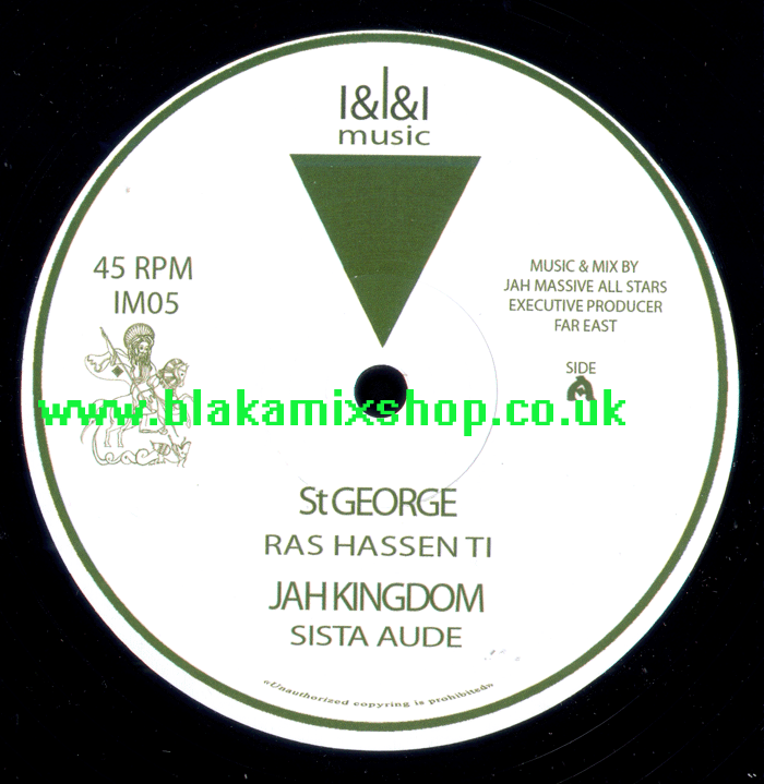 12" St George EP RAS HASSEN TI/SISTA AUDE/FAR EAST/JAH MASSIVE