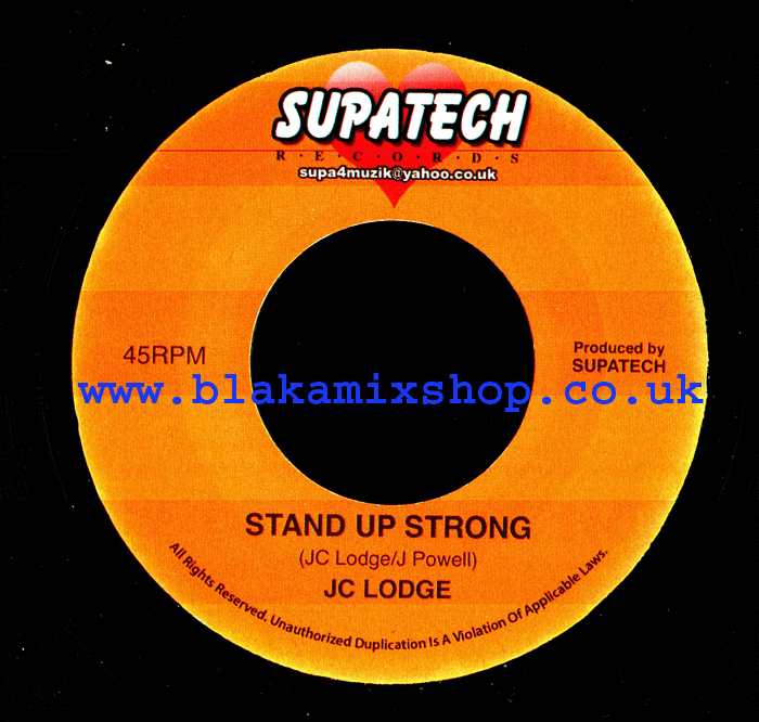7" Stand Up Strong/You Smile JC LODGE