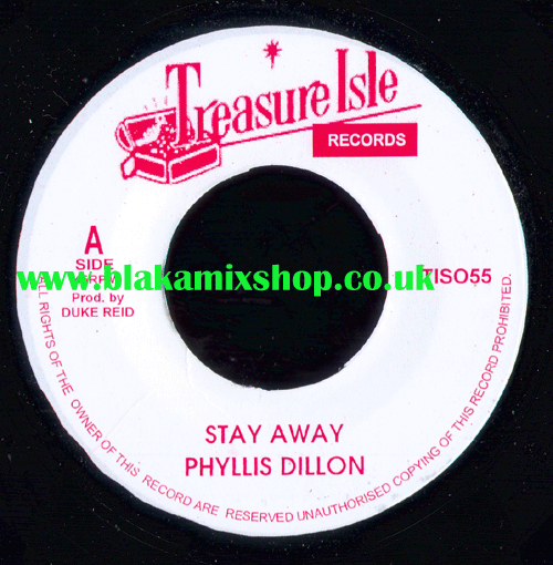 7" Stay Away/Starry Night PHYLIS DILLON/TOMMY McCOOK & THE SUP