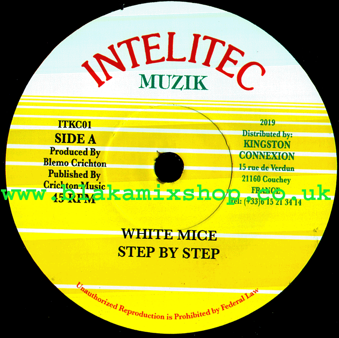 7" Step By Step/Version WHITE MICE