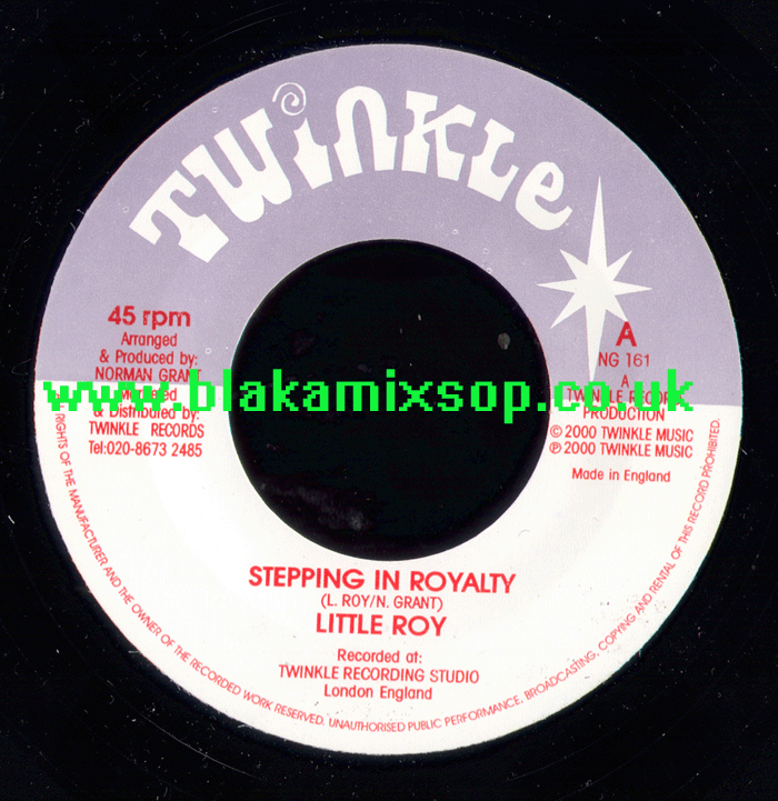 7" Stepping In Royalty/Dub LITTLE ROY
