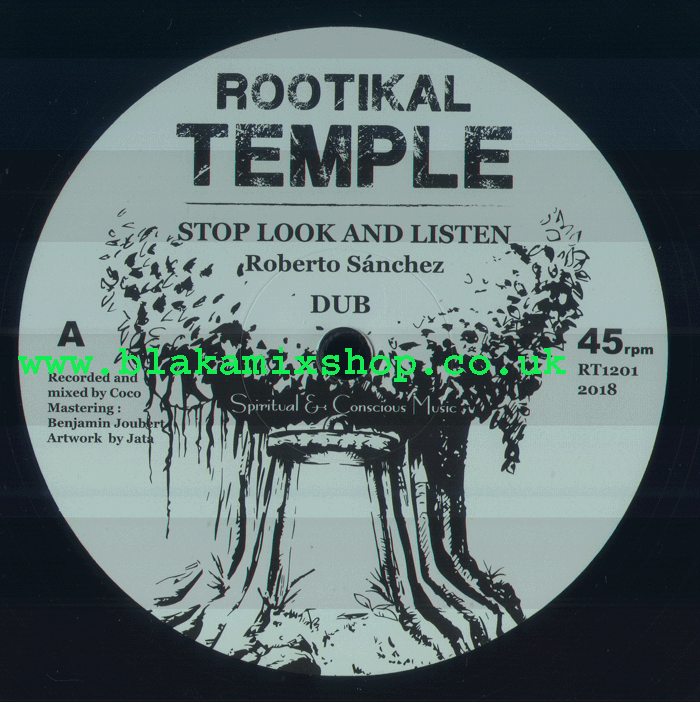 12" Stop Look And Listen/Flute Stop ROBERTO SANCHEZ/DON FE