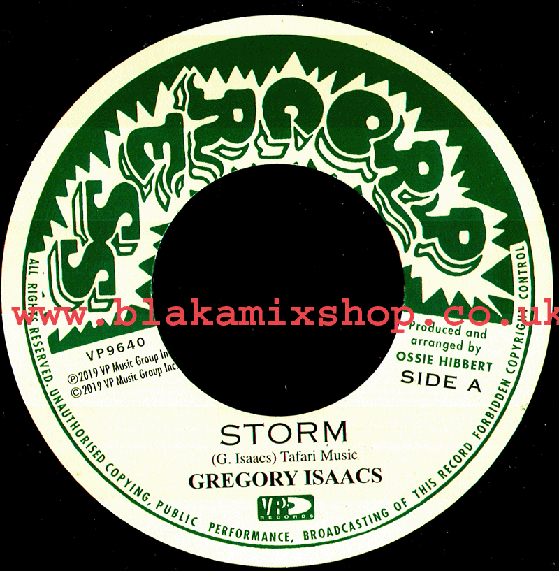 7" Storm/Leggo Dub- GREGORY ISAACS