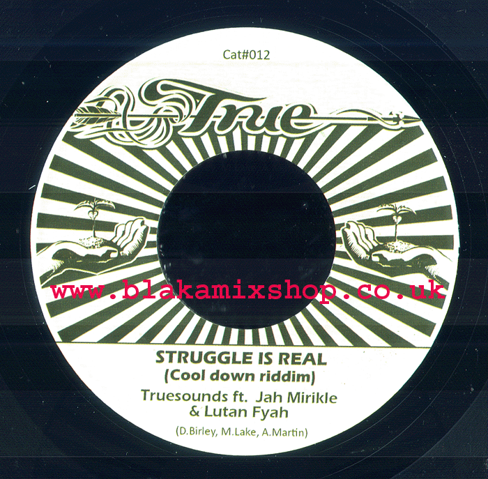 7" Struggle Is Real/Cool Down Riddim TRUESOUNDS ft. JAH MIRIKL