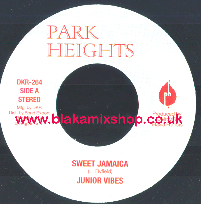 7" Sweet Jamaica/Version JUNIOR VIBES
