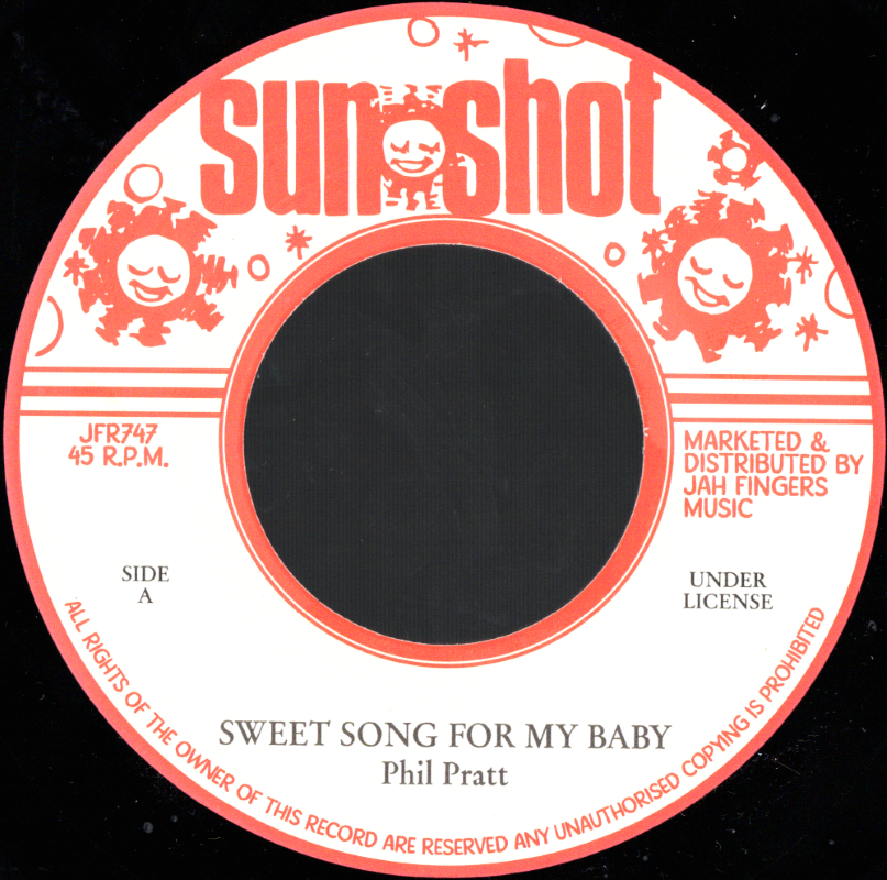 7" Sweet Song For My Baby/I'm Restles- PHIL PRATT/THE THRILLERS