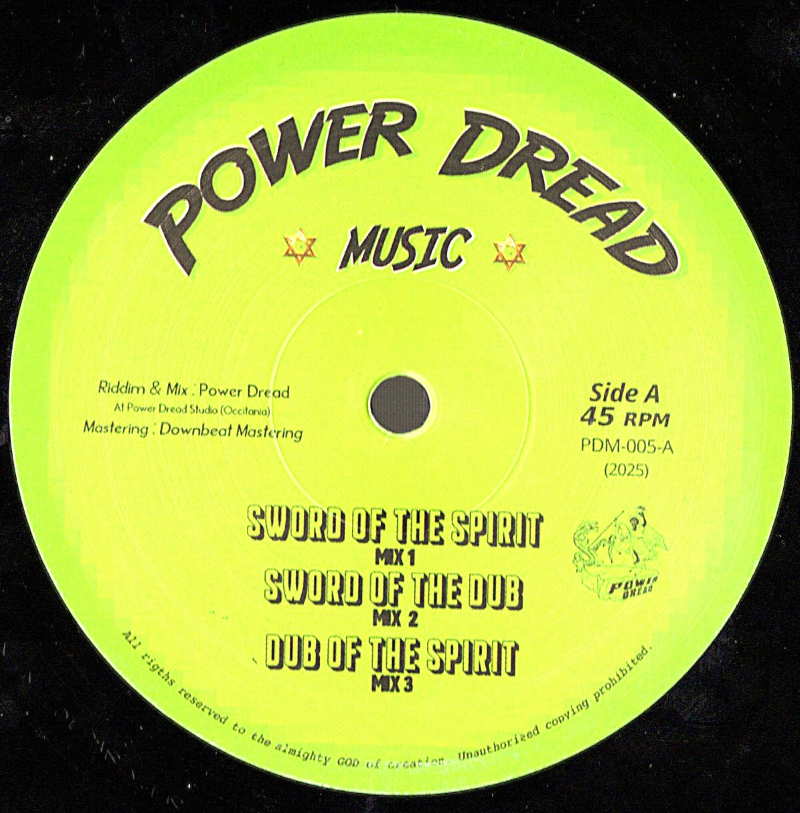 12" Sword Of The Spirit/Sheild Of Faith- POWER DREAD