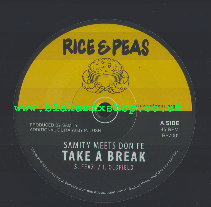 7" Take A Break/Take A Dub SAMITY meets DON FE