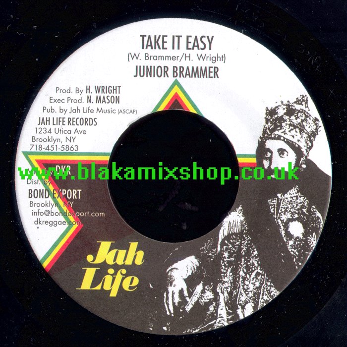 7" Take It Easy/Dub JUNIOR BRAMMER