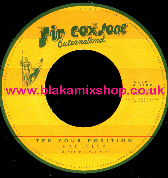 7" Tek Your Position/Dub RAFEELYA