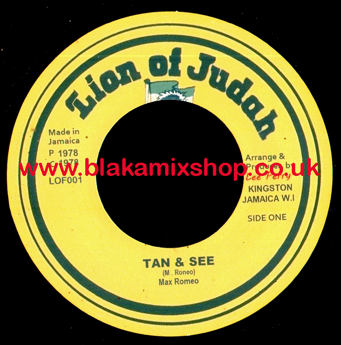 7" Tan & See/Revolution Dub MAX ROMEO/LEE PERRY