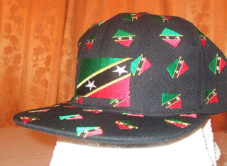 CP ST KITTS & NEVIS EMBROIDERED - CAP