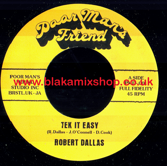7" Tek It Easy/Do Good Brother ROBERT DALLAS