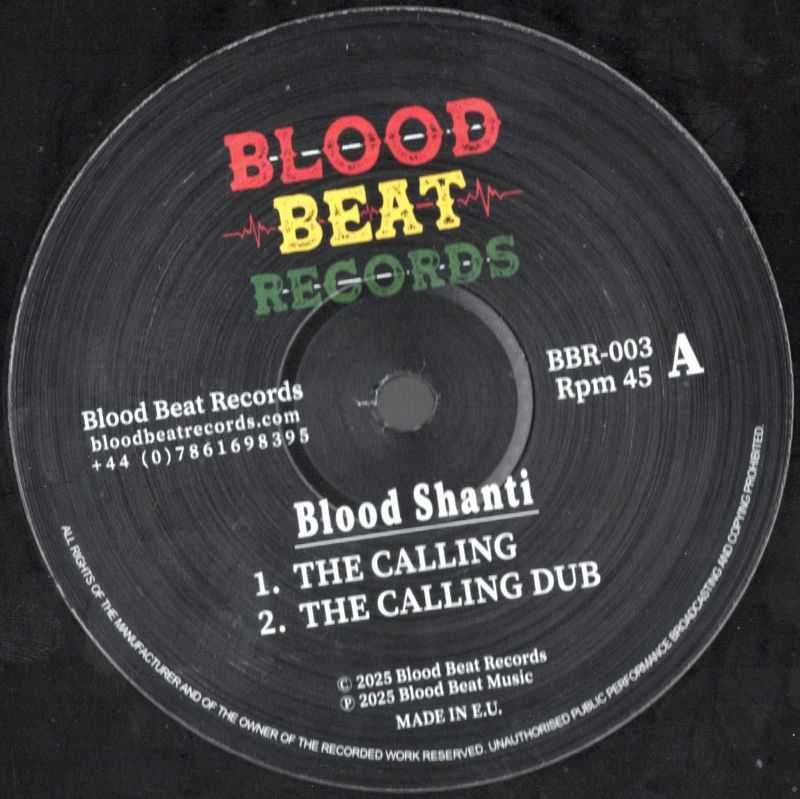 12" The Calling/Mount Zion- BLOOD SHANTI
