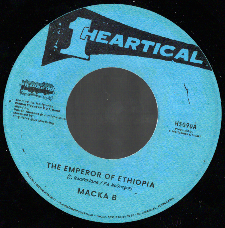7" Keep On Walking/The Emperor Of Ethiopia- ROOTSMALIA/MACKA B