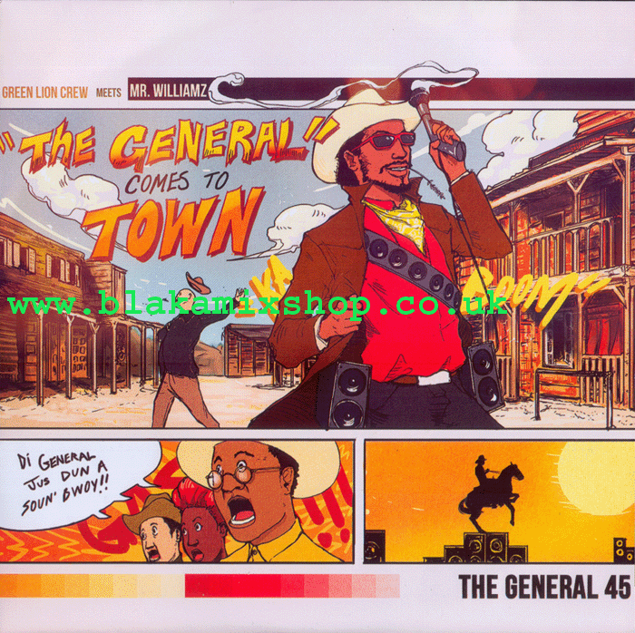7" The General Comes To Town/The Showdown JOE LICKSHOT/ADDIS P