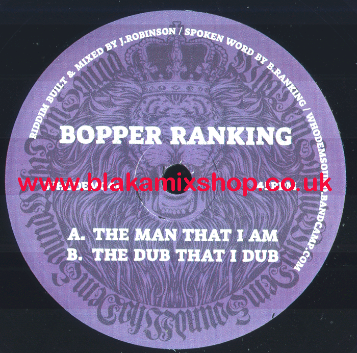 7" The Man That I Am/Dub BOPPER RANKING