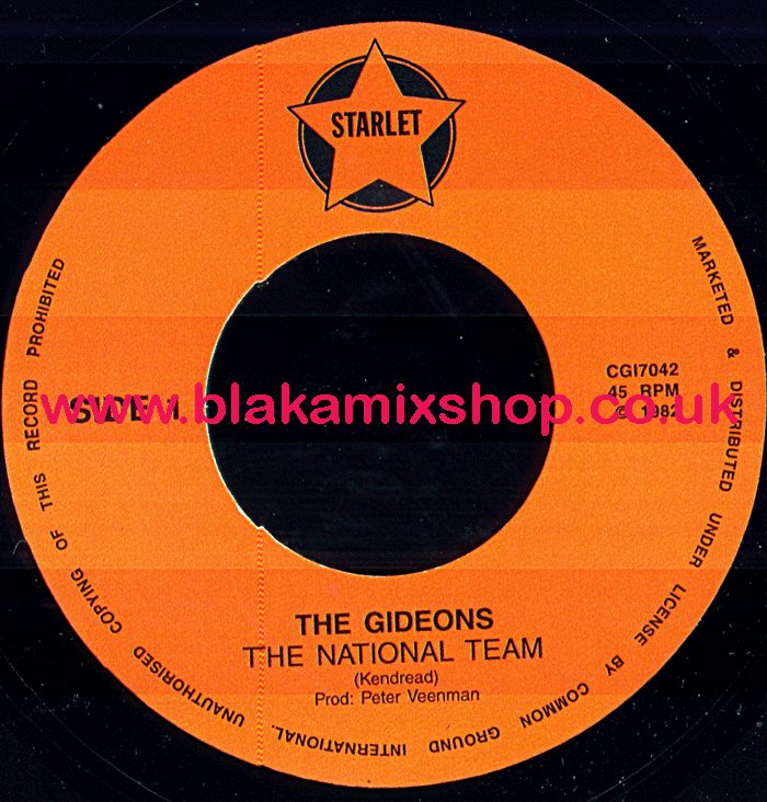 7" The National Team/Dance With Me THE GIDEONS