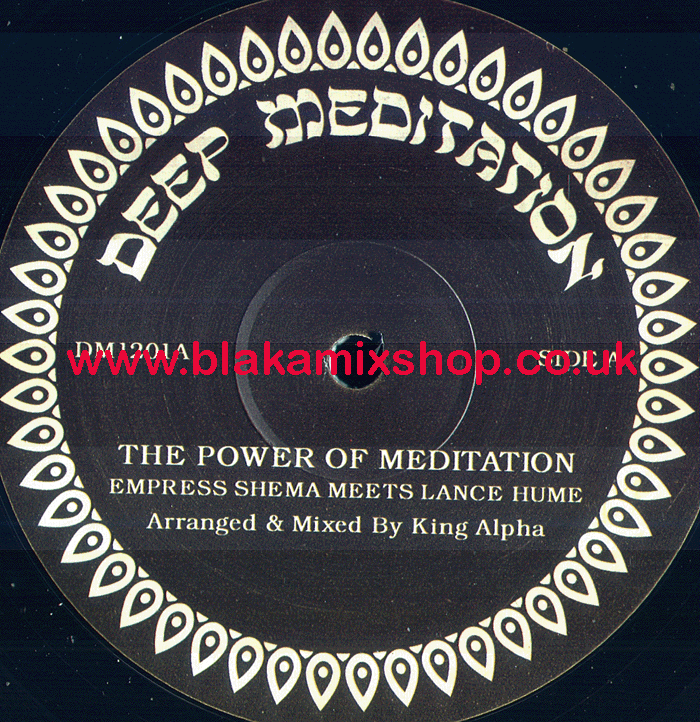 12" The Power Of Meditation/Divine Narayana EMPRESS SHEMA meet