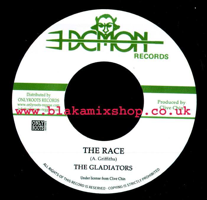7" The Race/Version THE GLADIATORS