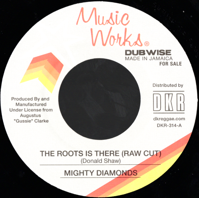 7" The Roots Is There[Raw Cut]/Version- MIGHTY DIAMONDS