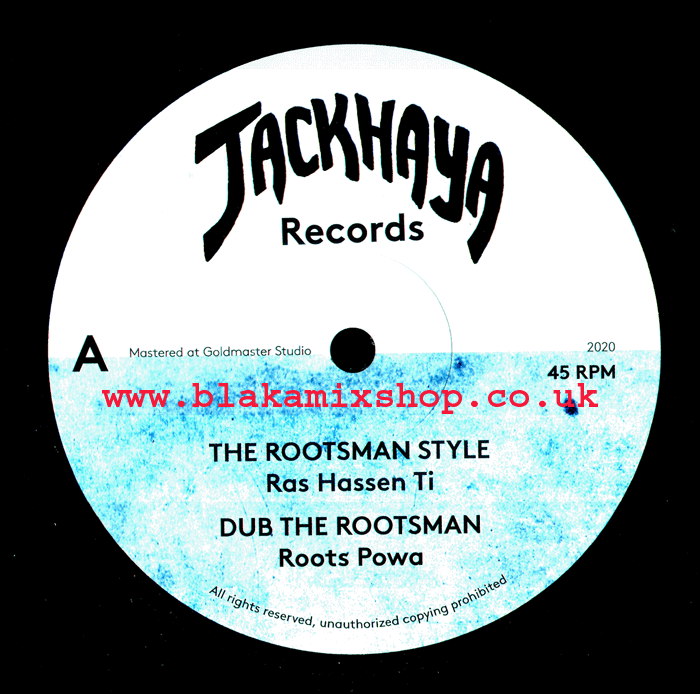 12" The Rootsman Style [4 Mixes] RAS HASSEN TI/FAR EAST/ROOTS