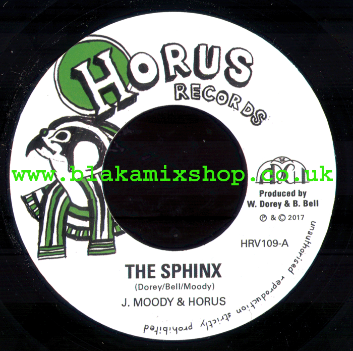 7" The Sphinx/The Terryfying One- J MOODY and HORUS