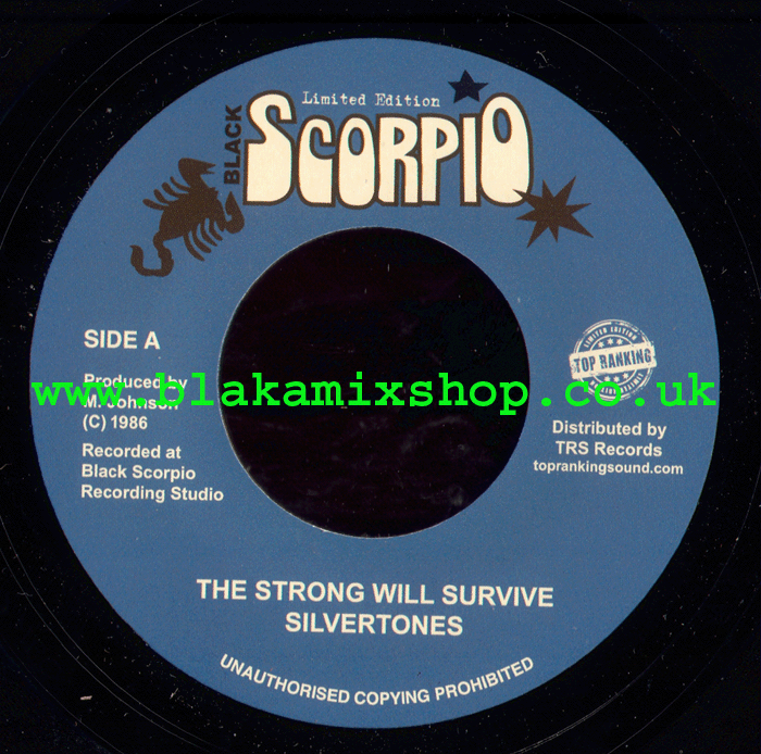 7" The Strong Will Survive/Version SILVERTONES