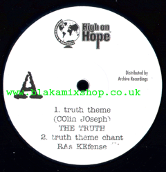 12" The Truth EP - COLIN JOSEPH/RAS KEFENSE