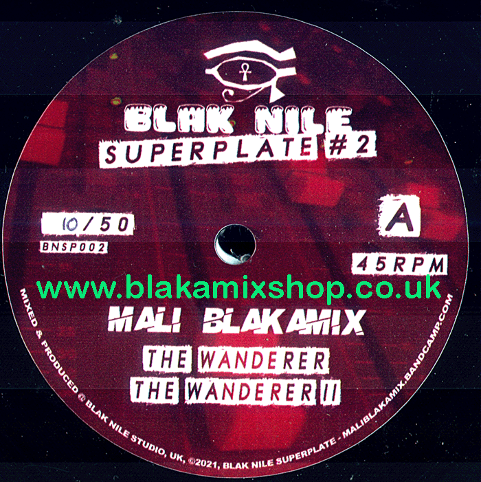 10" The Wanderer [4 mixes] MALI BLAKAMIX