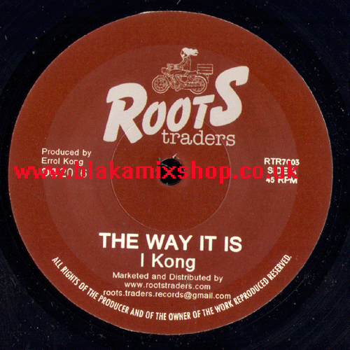 7" The Way It Is/Dub- I KONG