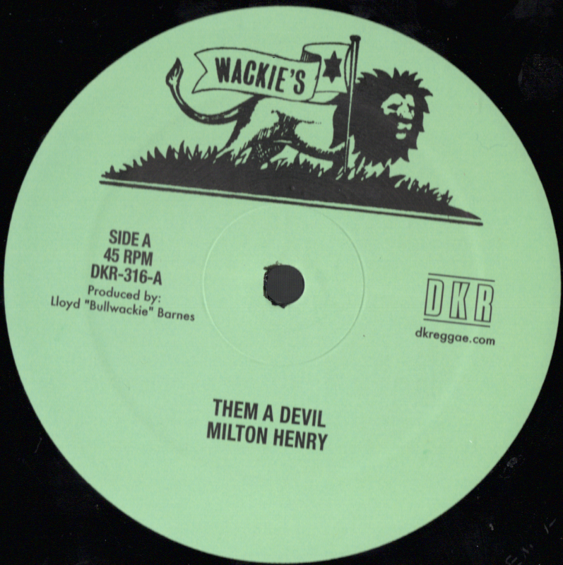 12" Them A devilMake It Right- MILTON HENRY/JERRY JOHNSON