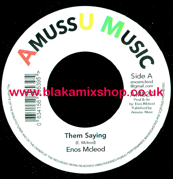 7" Them Saying/Version ENOS MCLEOD