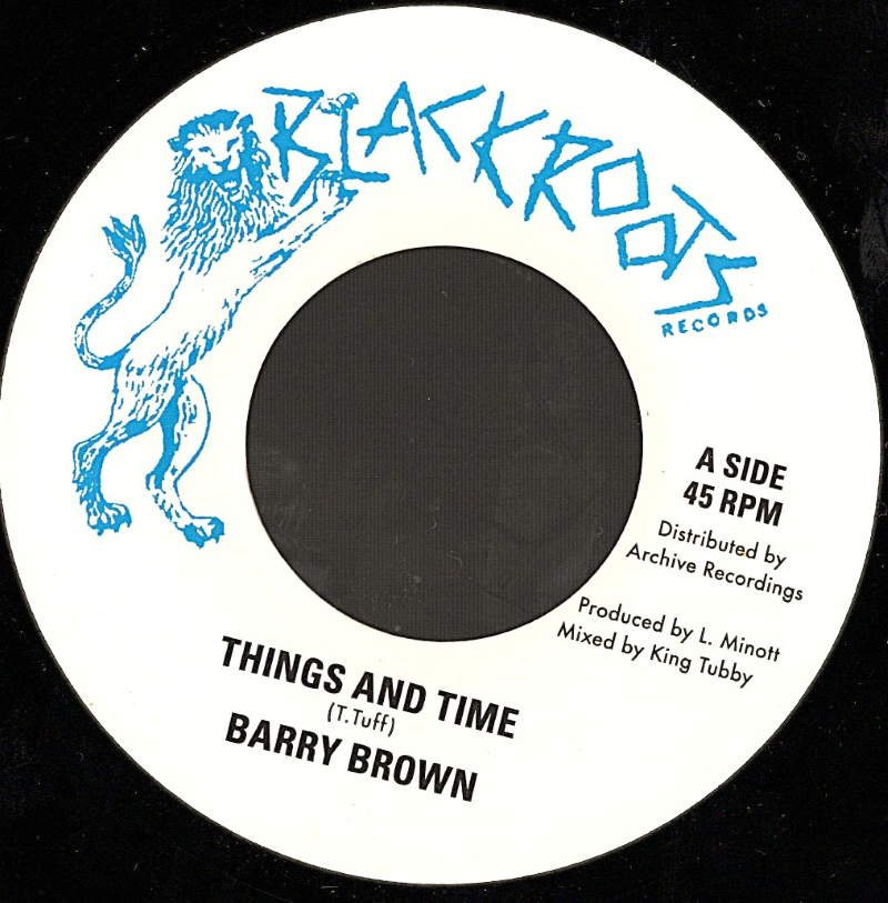 7" Things And Times/Version- BARRY BROWN