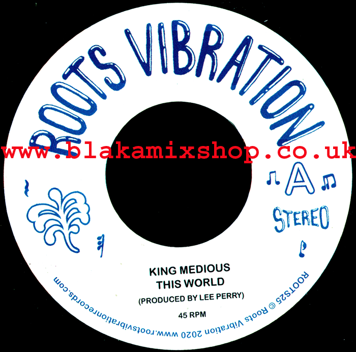 7" This World/Midious Serenade- KING MEDIOUS