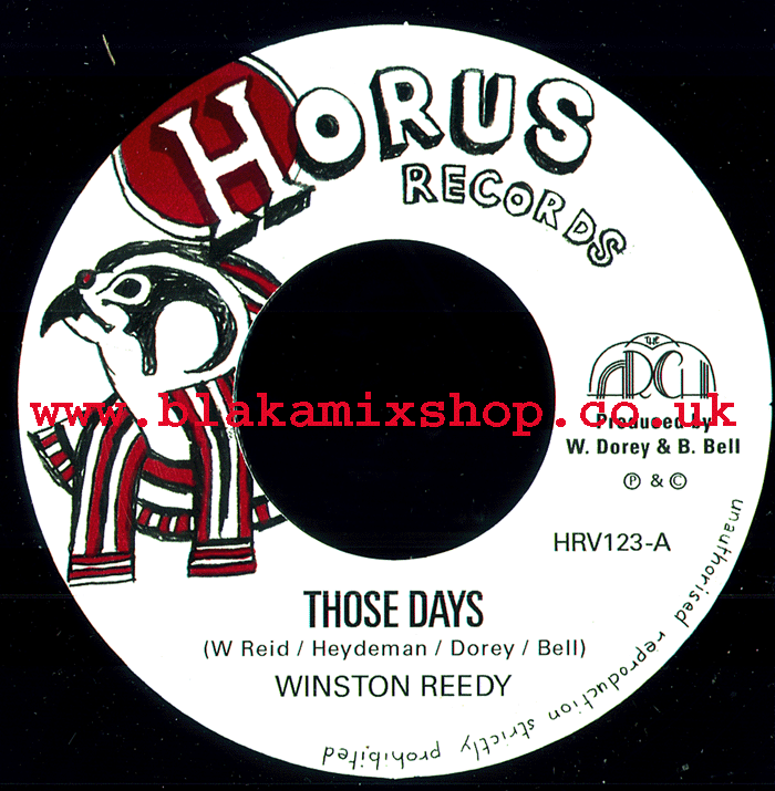 7" Those Days/Ras Athem Dubwise WINSTON REEDY