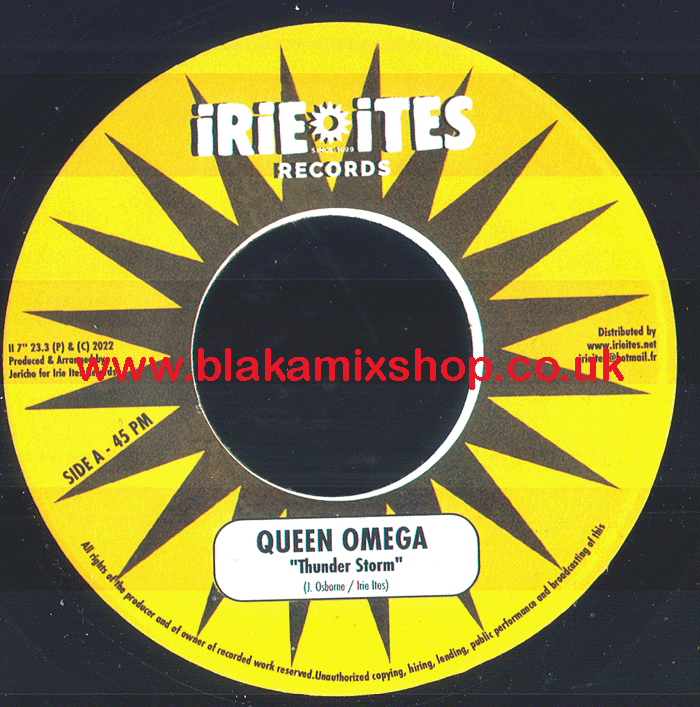 7" Thunder Storm/Dangerous QUEEN OMEGA/NUTTEA, KING KONG & BEE