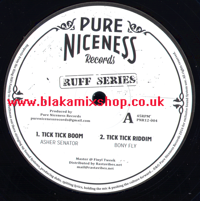 12" Tick Tick Boom/Tick Tick Dub ASHER SENATOR