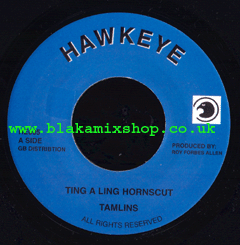 7" Ting A Ling Horns Cut/Dubplate Ting Mix TAMLINS
